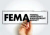 Text reading "FEMA Federal Emergency Management Agency".
