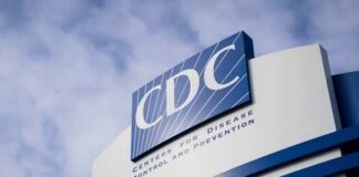 Sign of the Centers for Disease Control and Prevention building