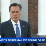 Mitt Romney's sister-in-law found dead near parking garage in