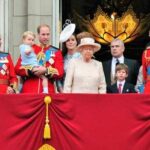 ROYAL ARREST Shatters Epstein Silence Members of the royal family gathered on a balcony at Buckingham Palace