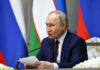 Putin’s Europe Strategy SHATTERED by Hungarian Vote Man speaking at conference with flags in background