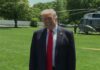President Trump Gaggles with Press Before Departing the White House, May 1, 2026