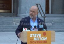 Mail Chaos Upends California Governor Race Top Republican hopeful for California governor Steve Hilton reacts to primary results