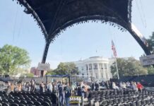 Octagon Invades White House Lawn UFC White House FIRST LOOK | Tour Of South Lawn, Octagon Setup, More | MMA Fighting