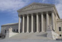Dating Apps Turned Into Predator Playgrounds United States Supreme Court building with grand columns and steps