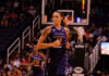WNBA Backtracks: Fans Forced To Cover Shirts Basketball players on court during a game