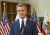 Ethics Bombshell Rocks California GOP A government official speaking at a podium with flags in the background