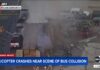 Helicopter crashes in Chatsworth, Los Angeles