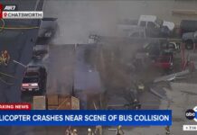 Fireball Helicopter Crash Stuns Community Helicopter crashes in Chatsworth, Los Angeles